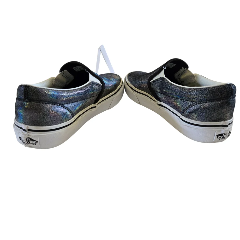 Vans Womens Black‎ Slip-On Shoes - Picture 6 of 13